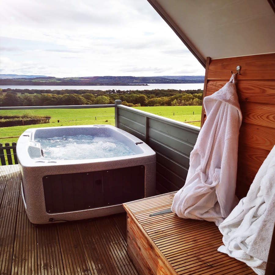 Hot Tub at Lennox of Lomond